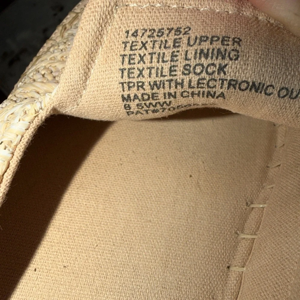Torrid Women's Tan‎ Espadrille Slip-Ons